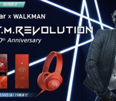 ソニーストア限定　h.ear×WALKMAN 「T.M.Revolution 20th Anniversary」モデル販売中！